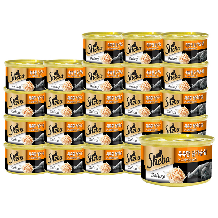 쉬바 고양이 간식캔