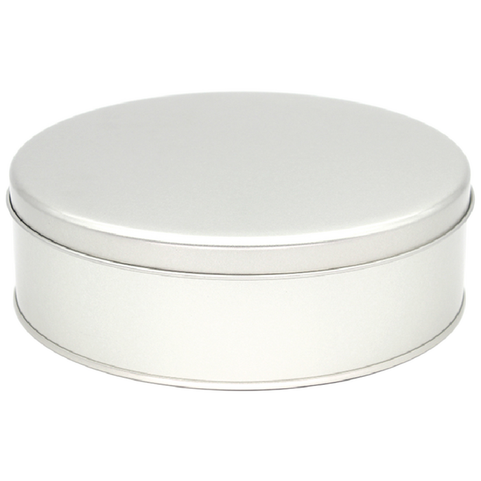 R120 은색 틴케이스,대형 틴케이스, 미니 틴케이스, 원형 틴케이스, 철필통, 원통, 정리함 케이스, 틴케이스 쿠키, 철제 케이스, 실버, 1개