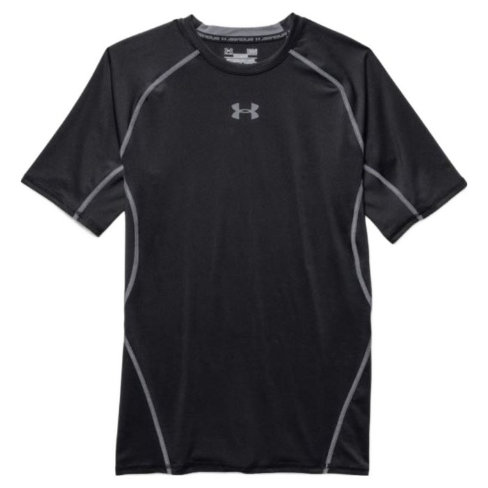 언더아머 컴프레션 블랙반팔 타이트핏 기능성 반팔티셔츠