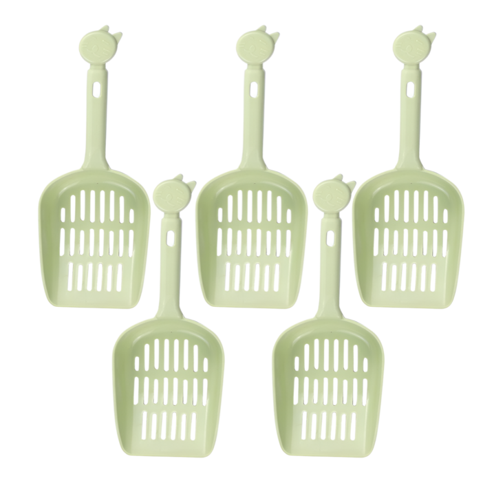 드림잇 고양이 모래삽, 그린, 5개