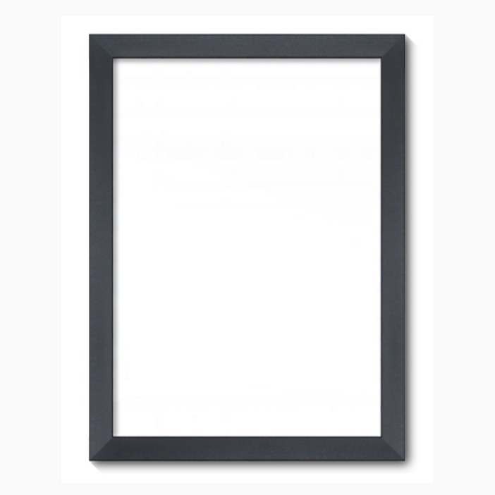 우드 인테리어 액자, 블랙, 1개