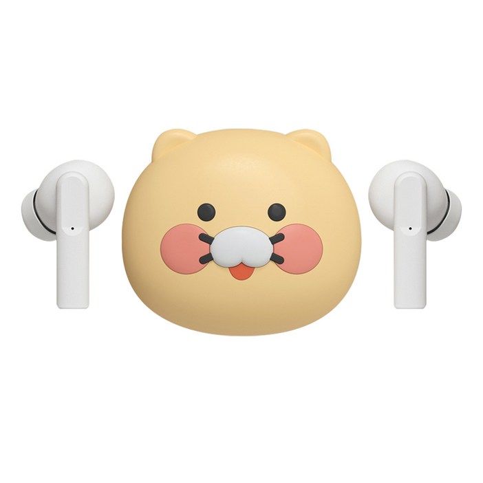 카카오프렌즈 춘식이 얼굴형 무선 블루투스 이어폰