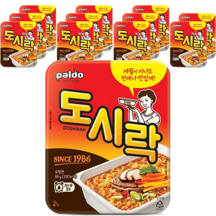 팔도도시락 컵라면 86g