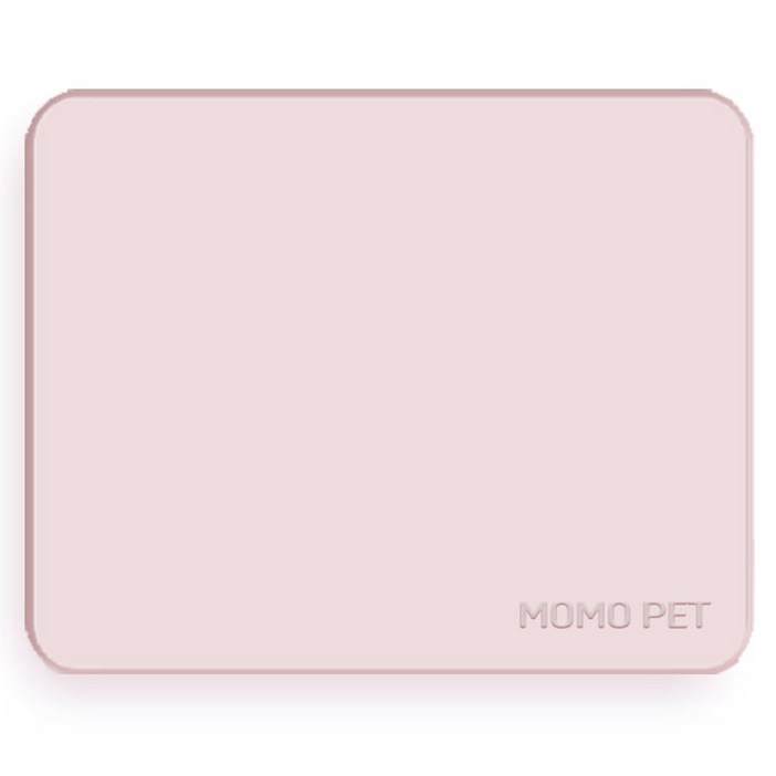 모모펫 강아지 논슬립 실리콘 배변매트, 베이비핑크, 1개