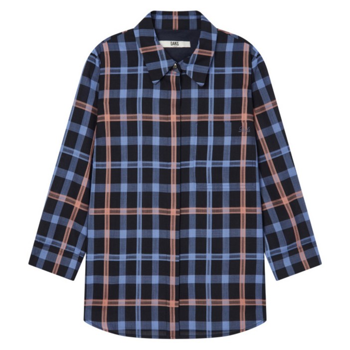 닥스DAKS 여성용 체크 울혼방 긴팔셔츠 DLSH4BE21 닥스DAKS 여성용 체크 울혼방 긴팔셔츠 DLSH4BE21