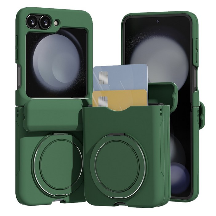 엑씨가디언카드수납거치형맥세이프호환자동폴딩힌지보호휴대폰케이스