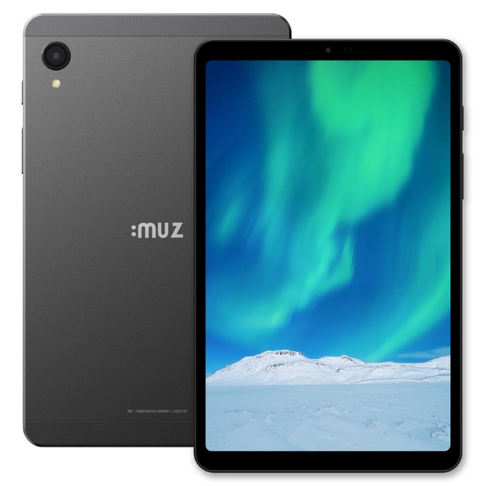 아이뮤즈 8인치 뮤패드 K8 안드로이드 태블릿PC 8GB, 다크그레이, 128GB, WiFiCellular