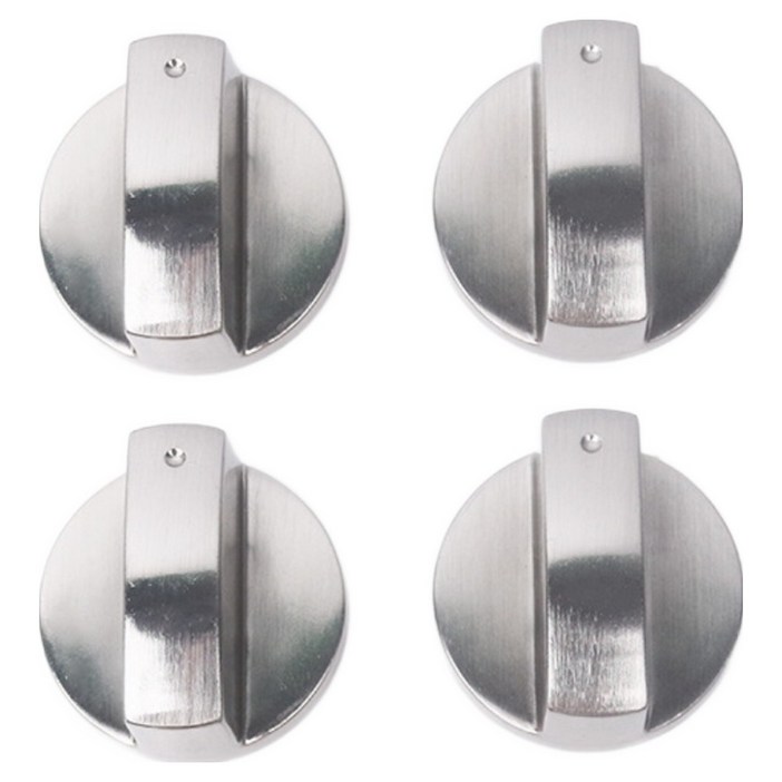 플렉스라인 가스레인지 점화손잡이 노브 스위치 0도 실버 4p