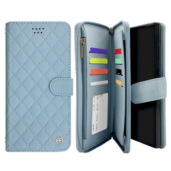 까미또 에스지 킬링 지퍼 다이어리 휴대폰 케이스