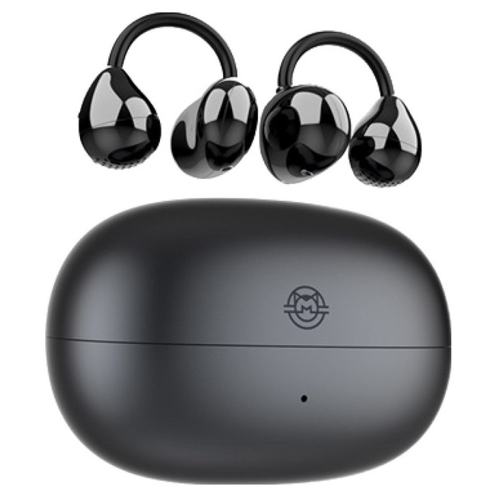 뮤젠 트리클 클립 온 초경량 오픈형 블루투스 무선 이어폰 글로시, Muzen MWW3I, 글로시 차콜