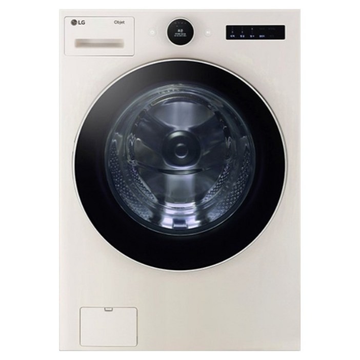 LG전자 트롬 오브제컬렉션 드럼 세탁기 FX23ENEKE 23kg  스태킹키트 세트 방문설치
