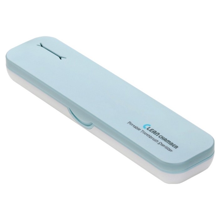 크린챔버 휴대용 UV C LED 충전용 칫솔살균기 DK900, DK900, 블루