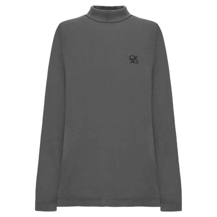 크로커다일레이디 여성용 솔리드 반넥 티셔츠 CLCWTS904