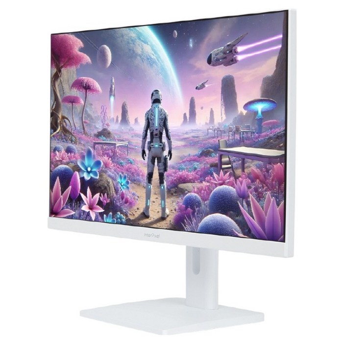 인터픽셀 QHD LG NANO IPS 165Hz 피벗 게이밍 무결점 모니터 화이트, IPQ2744, 68.5cm