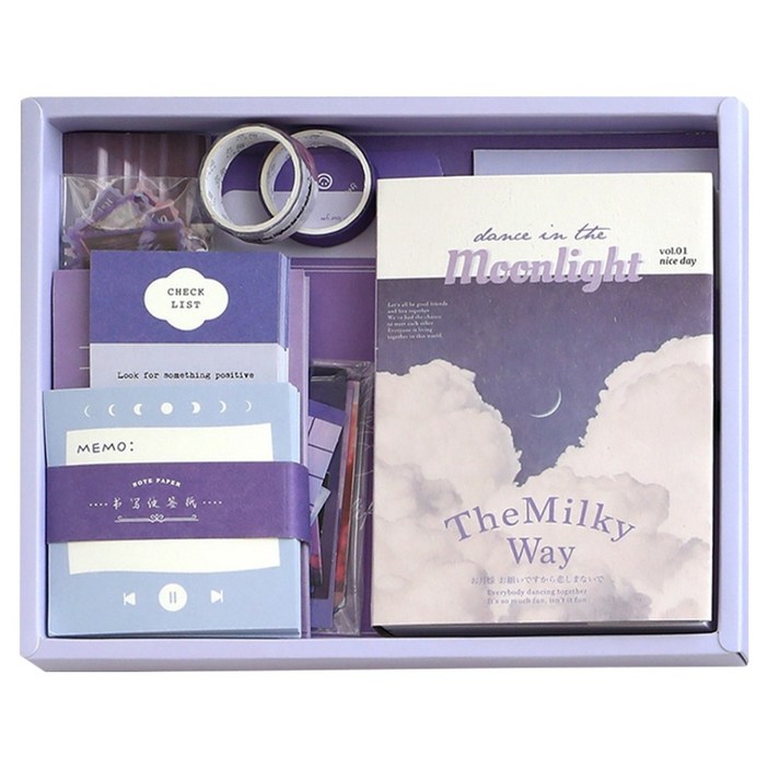 스티코니 스크랩북 다이어리 꾸미기 세트