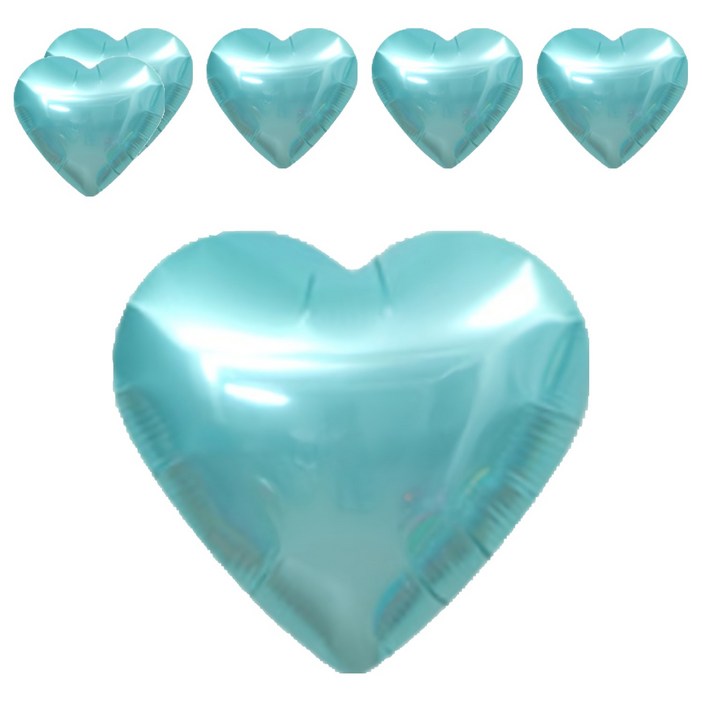 메리벨르 파티 글로우 하트 풍선 42cm