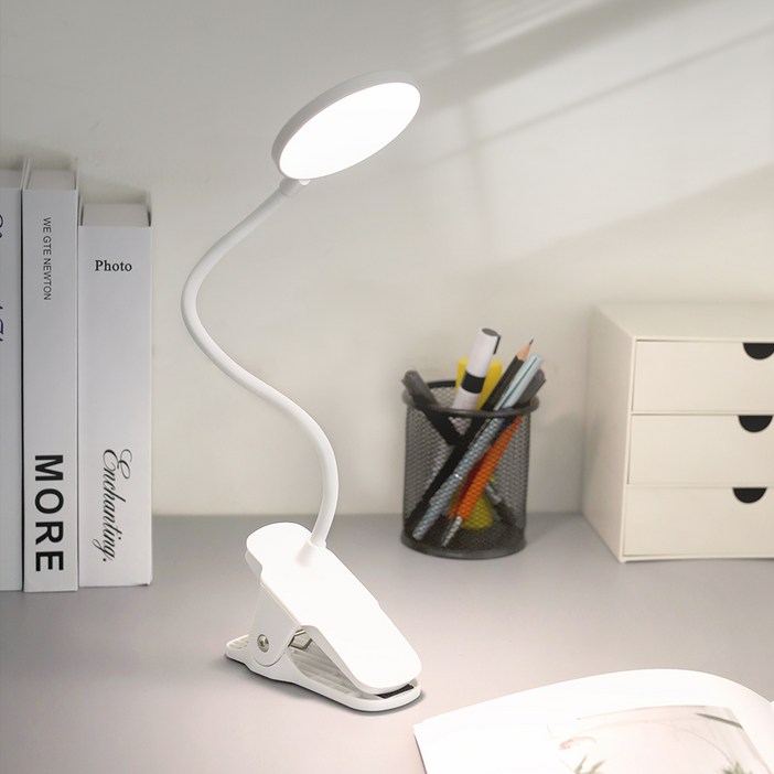 홈플래닛 클립형 무선 LED 책상용 스탠드 홈플래닛 클립형 무선 LED 책상용 스탠드