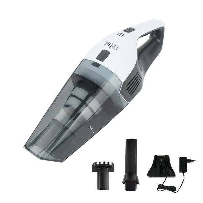 REINA 미니멀 DC모터 핸디형 무선 청소기 RC-2402, 혼합색상, RC-2402