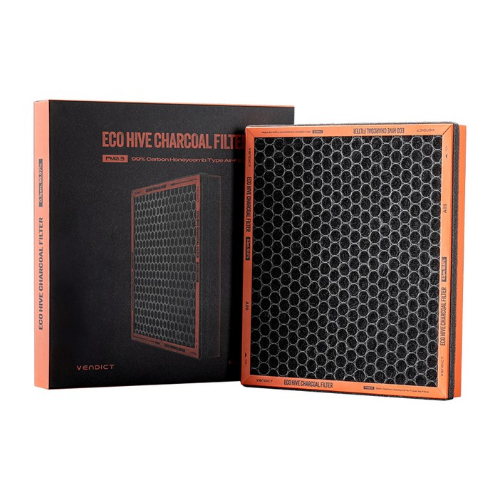 벤딕트 프리미엄 PM0.3 초미세먼지 에코 하이브 활성탄 자동차 에어컨필터