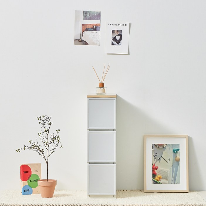 씨밀렉스 래폴드 모듈서랍장 200 슬림 L