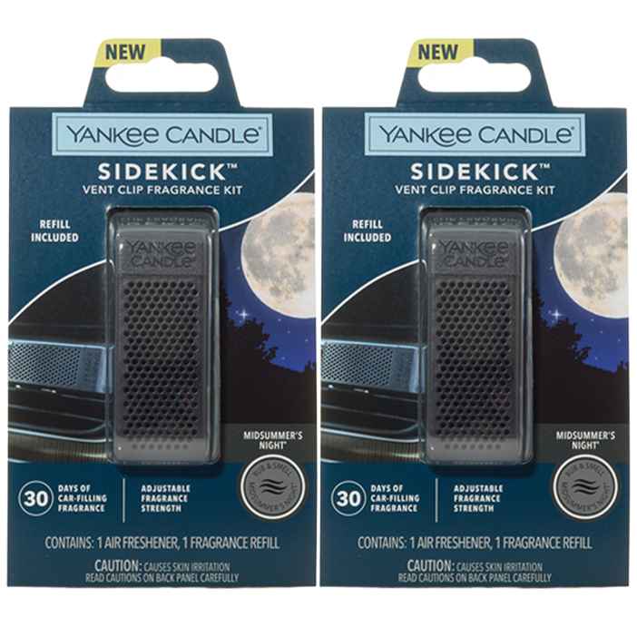 양키캔들 사이드킥 컬렉션 벤트클립 차량용 방향제