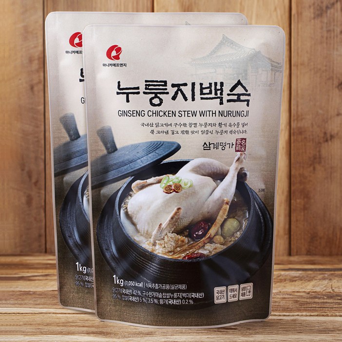 마니커에프앤지 누룽지 백숙 냉장