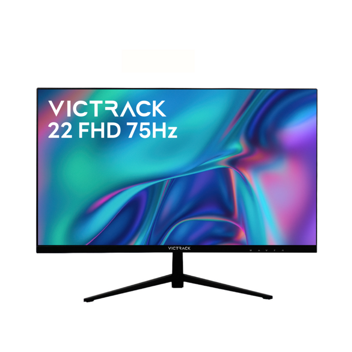 빅트랙 54.48cm FHD 리얼 75Hz 평면 게이밍 모니터 블랙, 22FM7501일반 빅트랙 54.48cm FHD 리얼 75Hz 평면 게이밍 모니터 블랙, 22FM7501일반