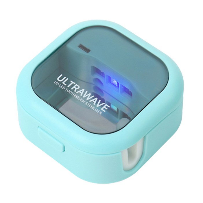 아이담테크 울트라웨이브 UVC LED 휴대용 칫솔살균기, TS02, 민트