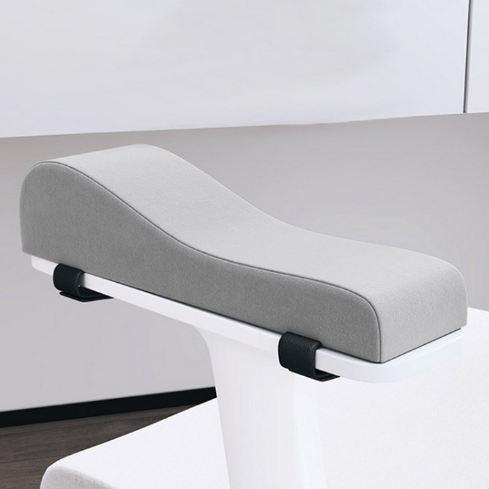 마켓플랜 논슬립 곡선형 팔걸이 메모리폼 쿠션 2p