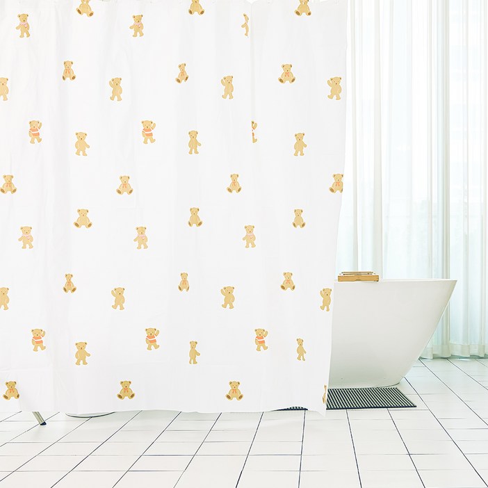 소소모소 욕실 샤워커튼