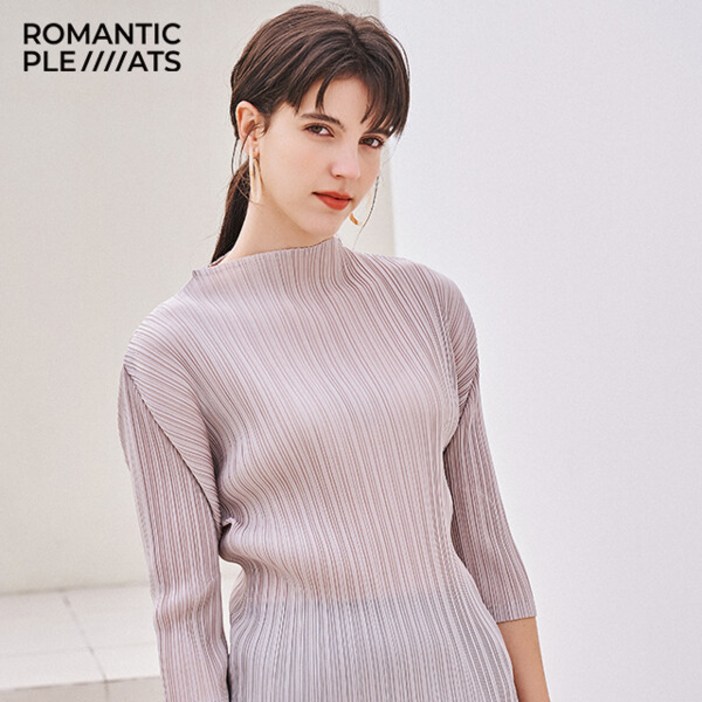 론칭가109000원 신영와코루 로맨틱플리츠 베이직 블라우스