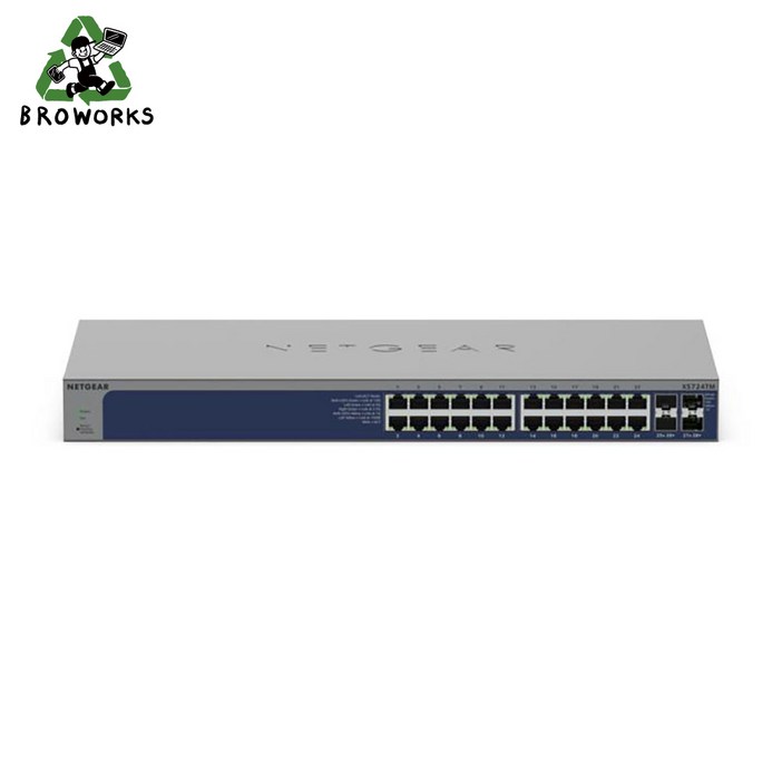넷기어 XS724TM 24포트 10G 스위칭허브 멀티기가 4포트 SFP