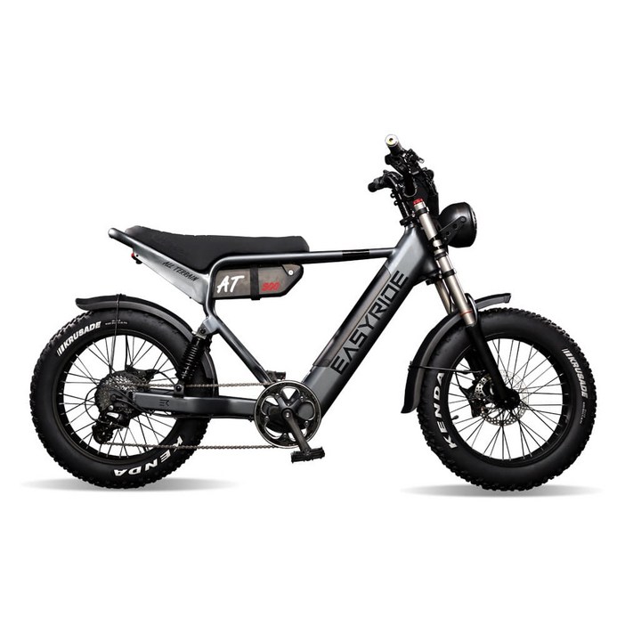 이지라이드 올터레인 ALLTERRAIN 전동자전거 48V 500W 15Ah 전기자전거 전동자전거 통학자전거, 티탄그레이