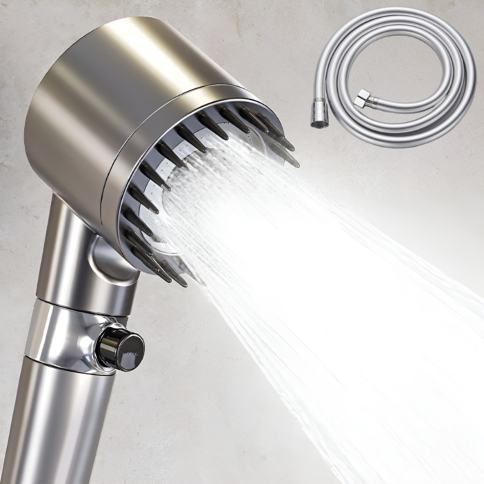담이몰 편리한 3단 온오프 고압 샤워기 헤드 세트