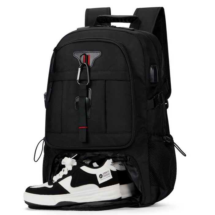 80리터 60리터 대용량 확장 백팩 신발수납 여행용 출장 타프 생활방수 캐리어