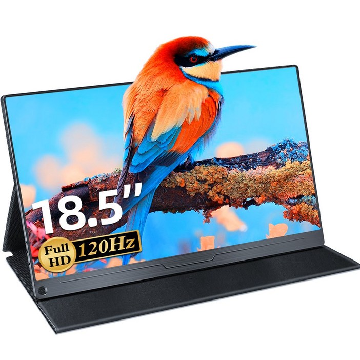 EVICIV 18.5인치 대화면 42.6cm FHD 1080p 120Hz 포터블 업무용 DEX 휴대용 모니터,185E03