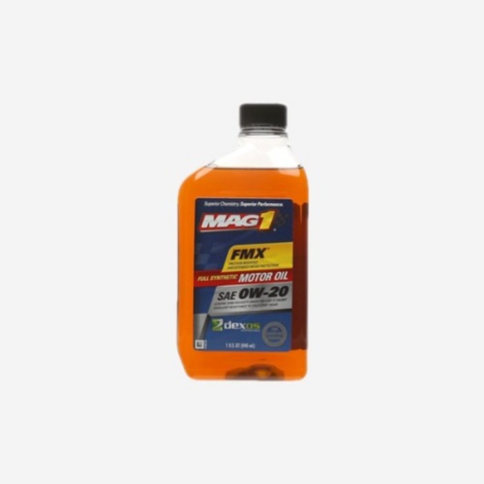 MAG1(맥원) 100% 합성오일 0W20 946ml 가솔린 / LPG 미국 10대 엔진오일선정 최상급 오일 하이브리드, 1개, 946ml