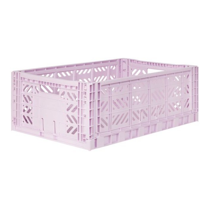 아이카사 폴딩박스 L lilacPassive Lock 22cm, 3개