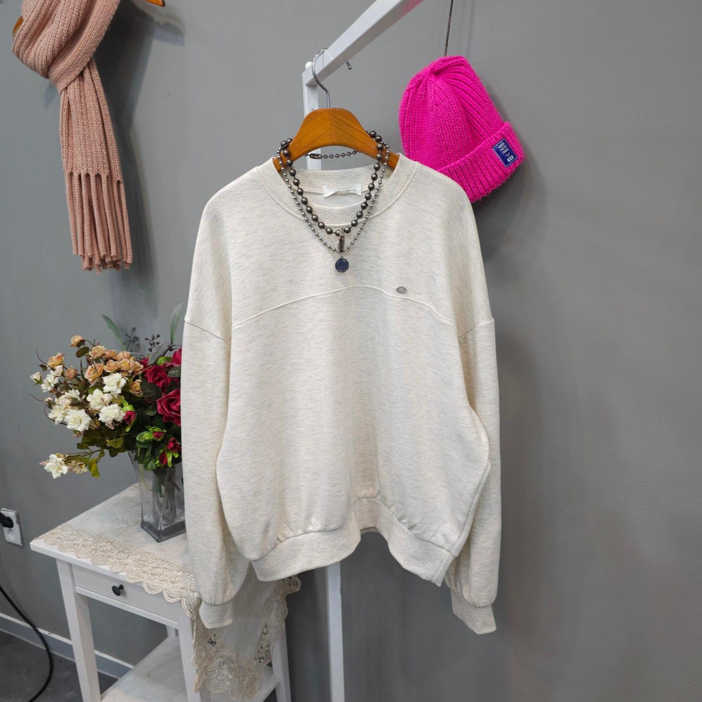 펜던트 가로절개 봄가을 맨투맨