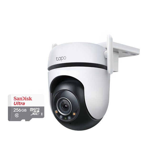 티피링크 메모리256G포함 Tapo C520WS 400만화소 원격회전  실외방수 홈CCTV