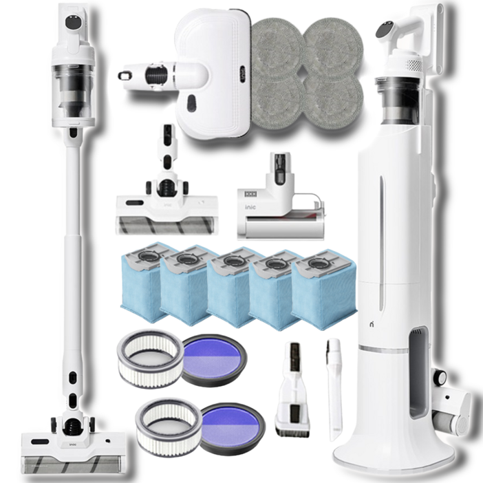아이닉 무선청소기i50 아이타워 + 2in1물걸레키트, 아이닉공식판매점(2시이전주문당일발송), 아이닉 무선청소기i50+2in1물걸레키트