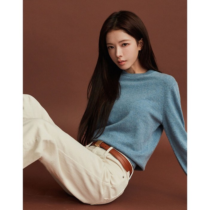 지오다노 여자 캐시블랜드 크루넥 스웨터 6컬러 355912