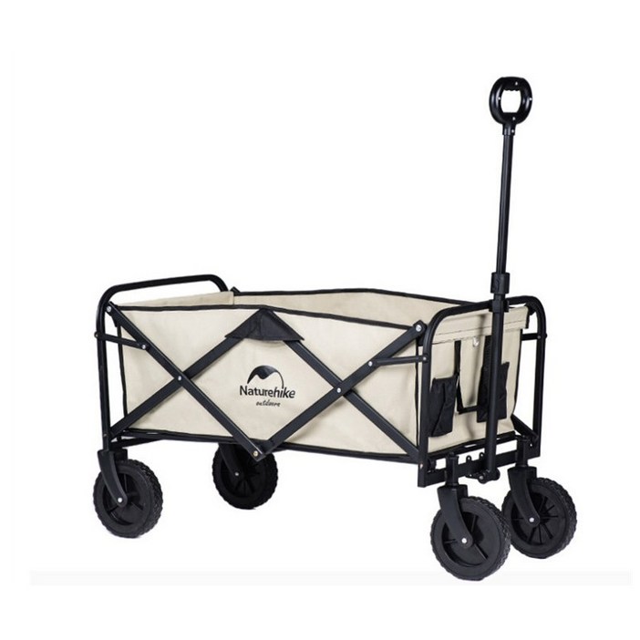 네이처하이크 접이식 90L 캠핑 웨건 베이지색 NH19PJ001