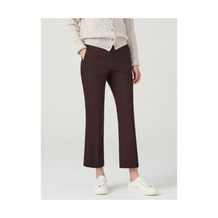 매장정품 BEANPOLE 빈폴 LADIES [Essential] 부츠컷 팬츠 브라운 (BF3721E06D) BF3721E06D 739787