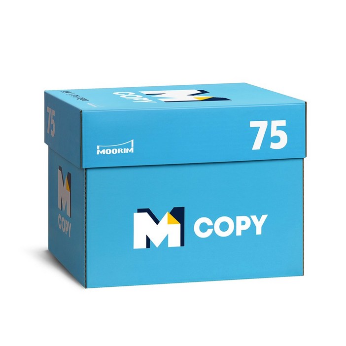 MCopy 복사용지 75g x 2500p, A4, 2500매 MCopy 복사용지 75g x 2500p, A4, 2500매