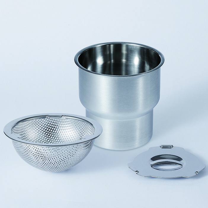 미강 싱크홀 올스텐 싱크대 배수구 거름망 커버 풀세트 국산 스텐 304, 1개, B타입 배수관거름망커버 풀세트