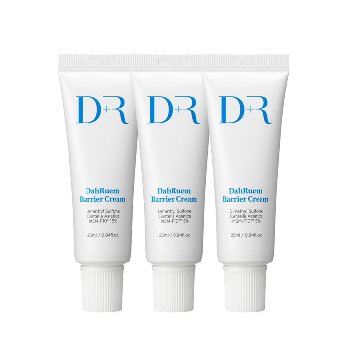 DR다룸 베리어 크림 민감 진정 보습 각질 피부장벽 수분 크림, 25ml, 3개