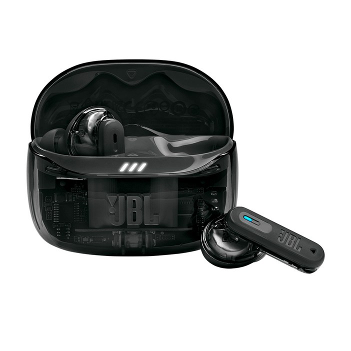 삼성공식파트너 JBL TUNE BEAM2 무선 블루투스 이어폰 커널형 노이즈캔슬링 사운드 최대 48시간 IP54 Google Fast Pair 전용앱 가성비 무선이어폰, JBL TUNE BEAM2 고스트블랙, JBLTBEAM2/고스트블랙