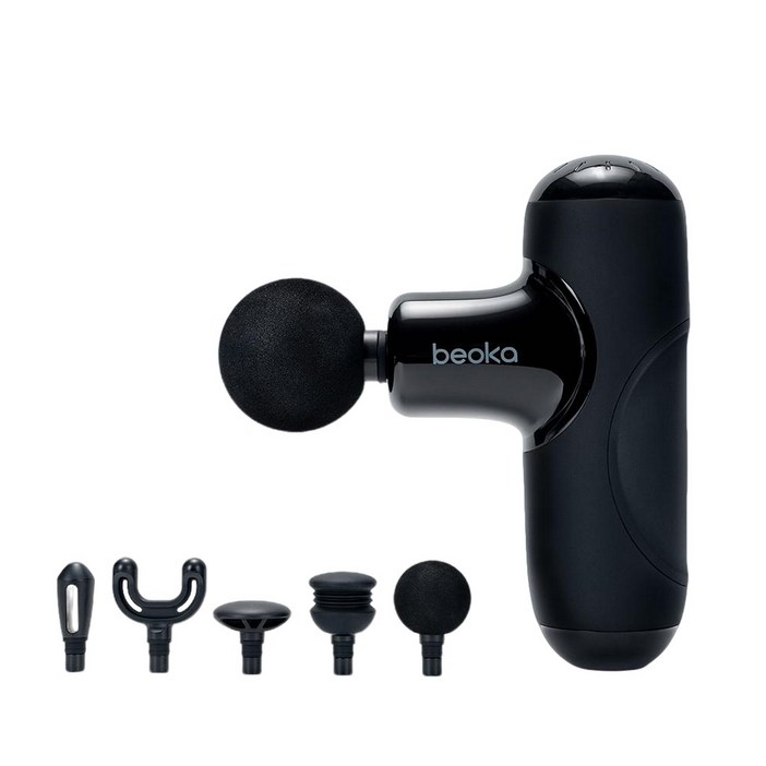 비오카 코리아 Q2 온더고 포터블 무선 마사지 건  안마기 허리 목 승모근 어깨 마사지기