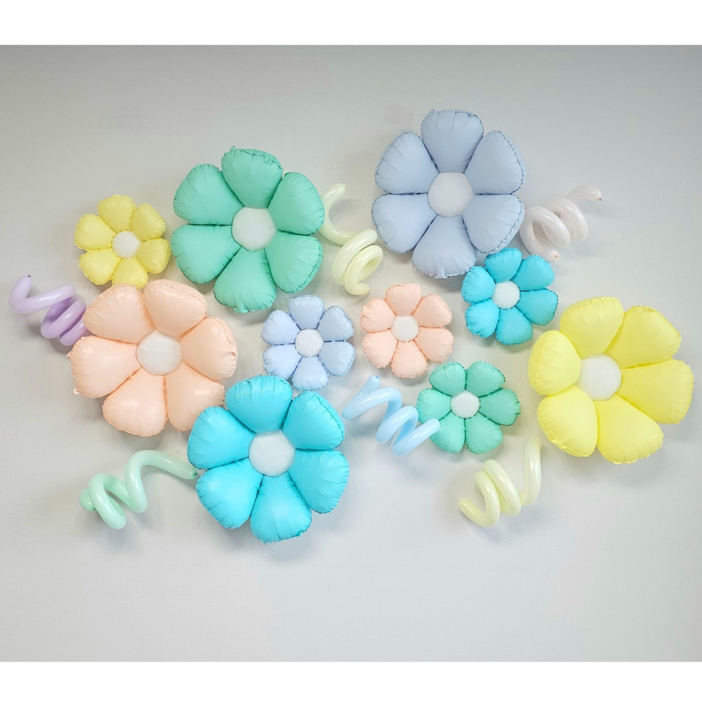 파스텔 꽃풍선 스승의날 어버이날 이벤트 풍선 포토존 벽면 장식세트